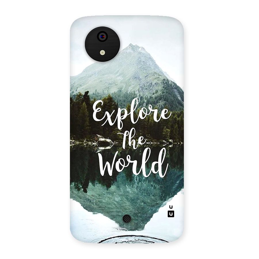 Explore The World Back Case for Canvas A1  AQ4501