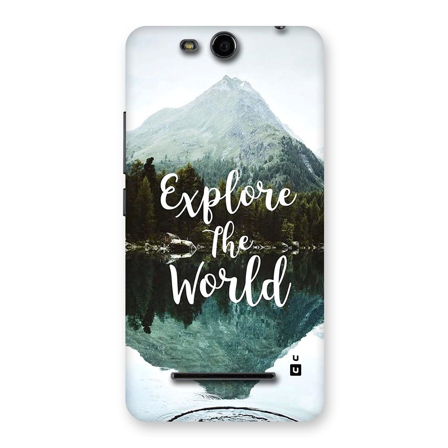 Explore The World Back Case for Canvas Juice 3 Q392