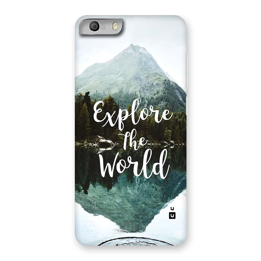 Explore The World Back Case for Canvas Knight 2