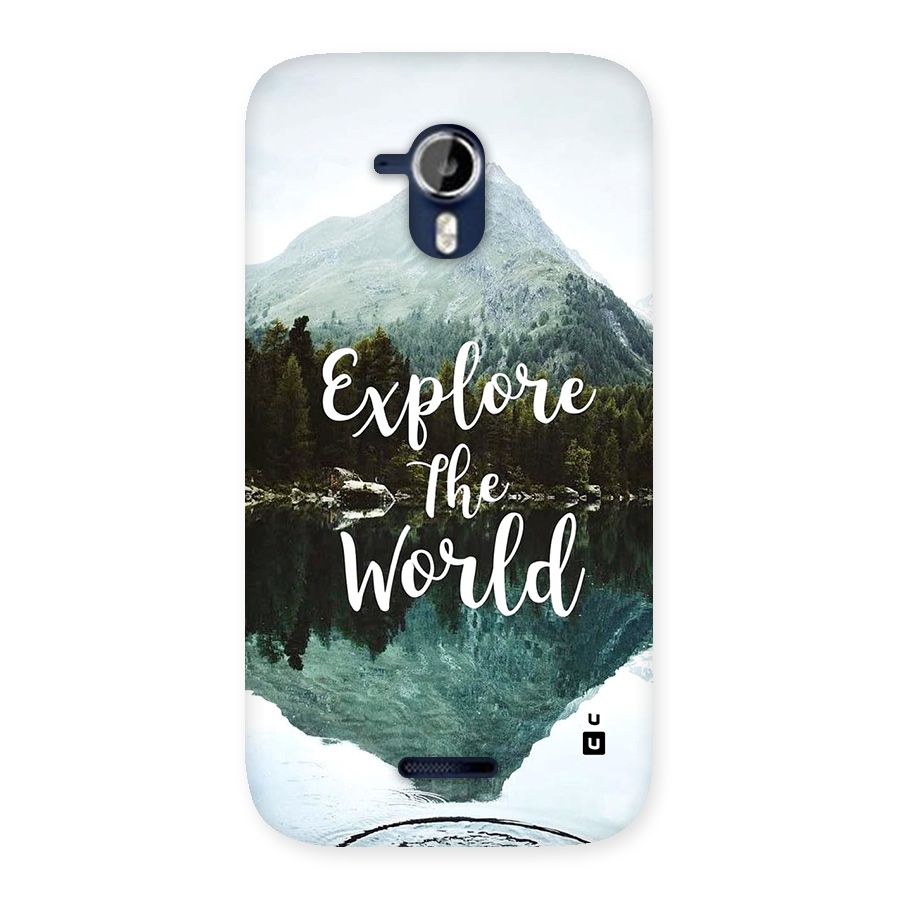 Explore The World Back Case for Canvas Magnus A117