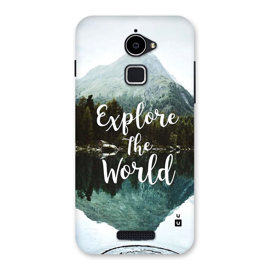 Explore The World Back Case for Coolpad Note 3 Lite
