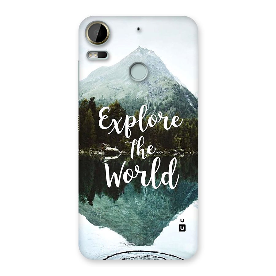 Explore The World Back Case for Desire 10 Pro
