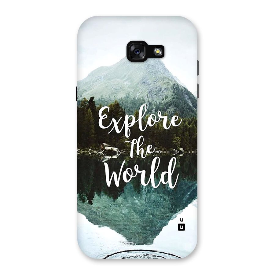 Explore The World Back Case for Galaxy A7 (2017)