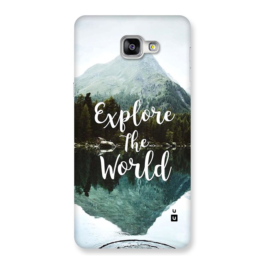 Explore The World Back Case for Galaxy A9