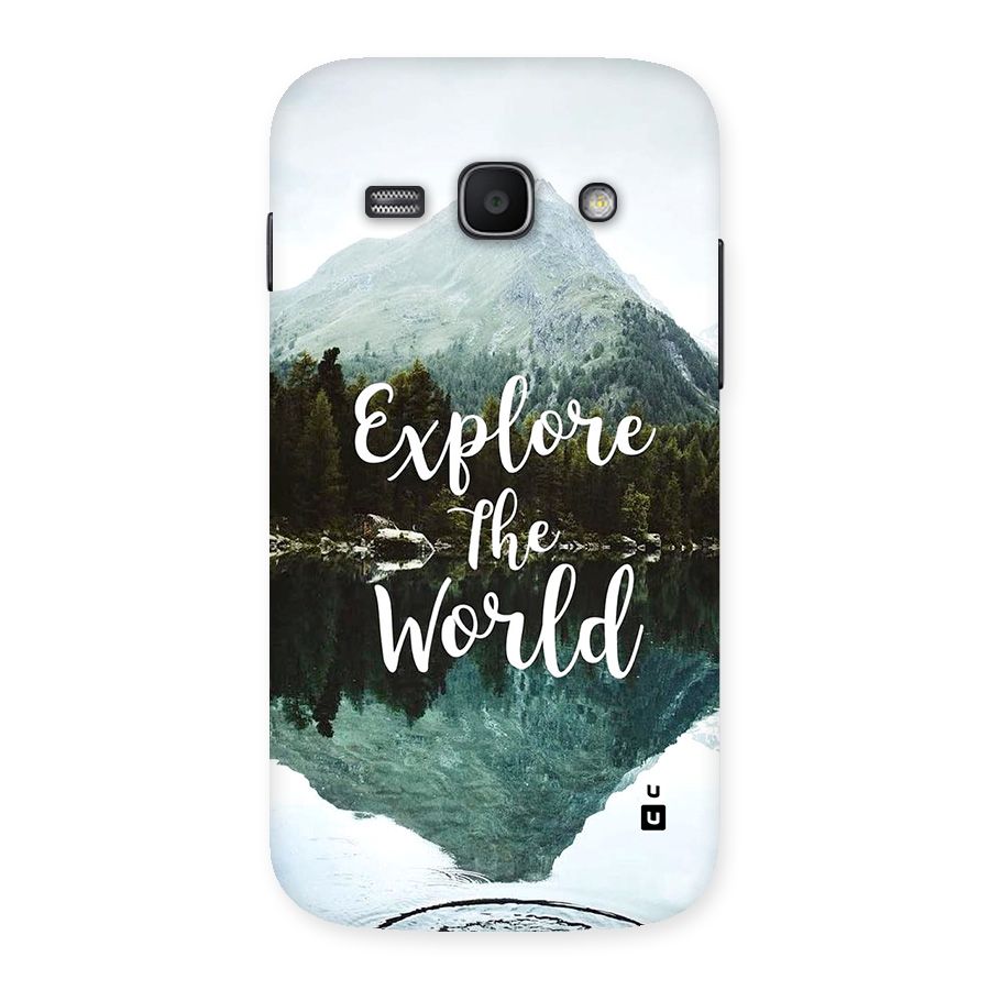 Explore The World Back Case for Galaxy Ace3