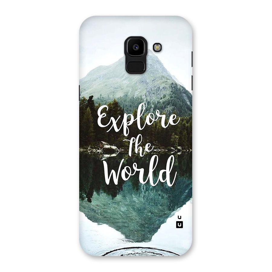 Explore The World Back Case for Galaxy J6