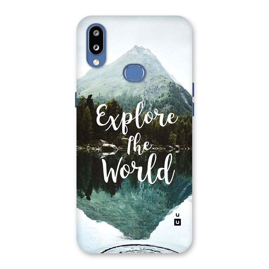 Explore The World Back Case for Galaxy M01s