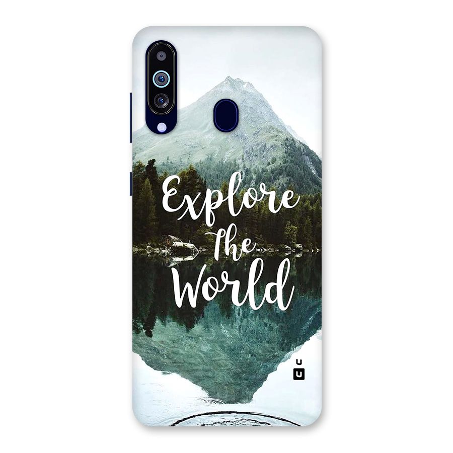 Explore The World Back Case for Galaxy M40
