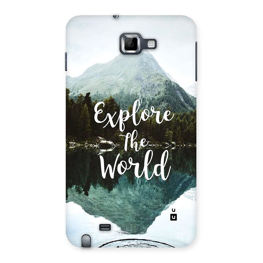 Explore The World Back Case for Galaxy Note