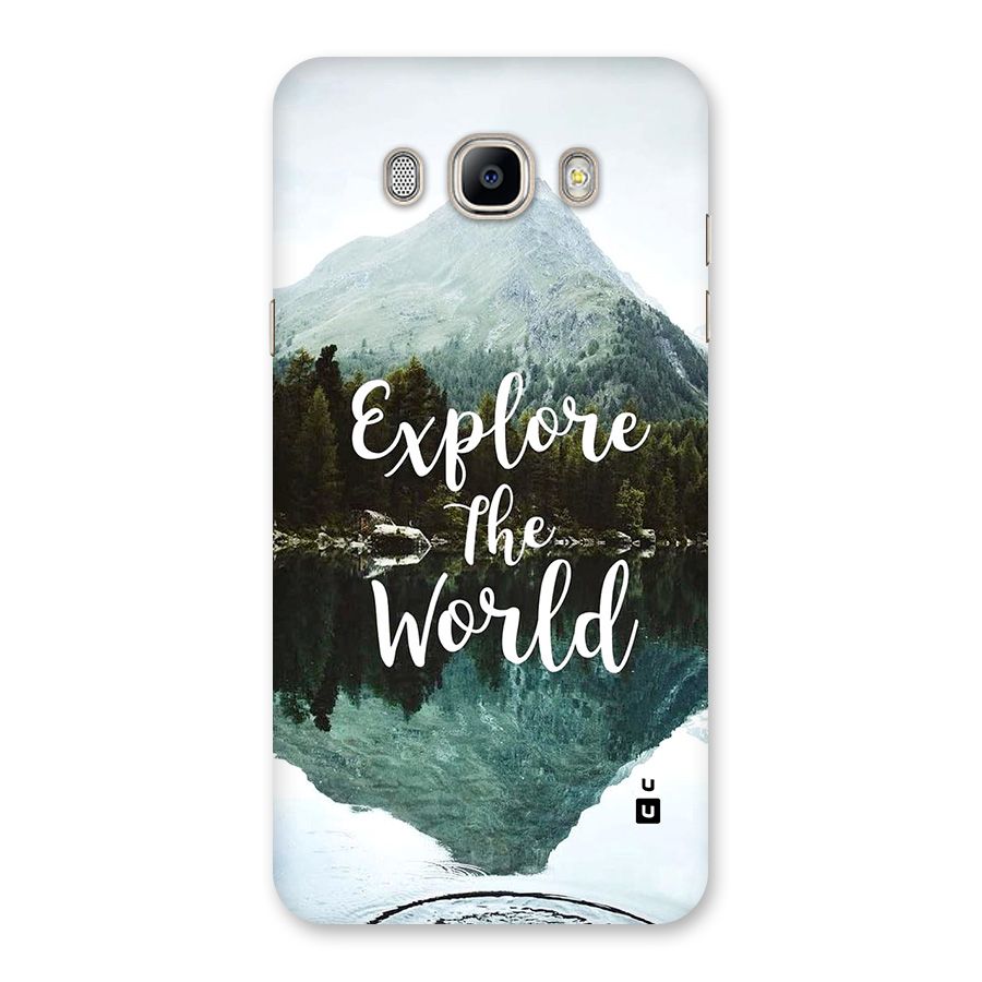 Explore The World Back Case for Galaxy On8