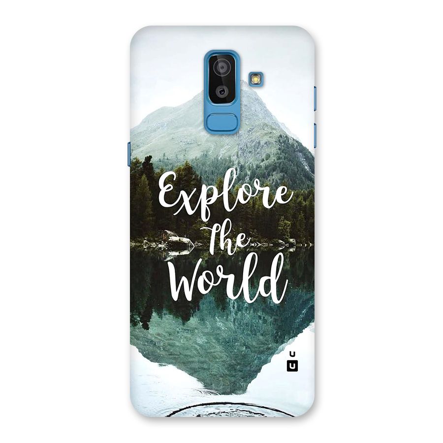 Explore The World Back Case for Galaxy On8 (2018)