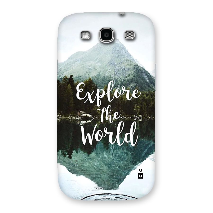 Explore The World Back Case for Galaxy S3