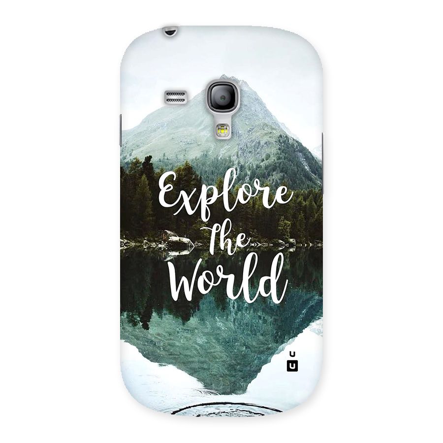 Explore The World Back Case for Galaxy S3 Mini
