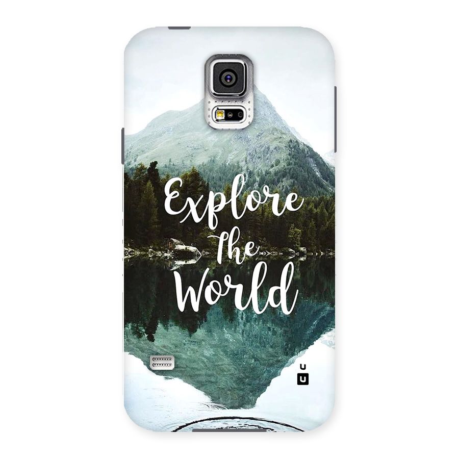 Explore The World Back Case for Galaxy S5