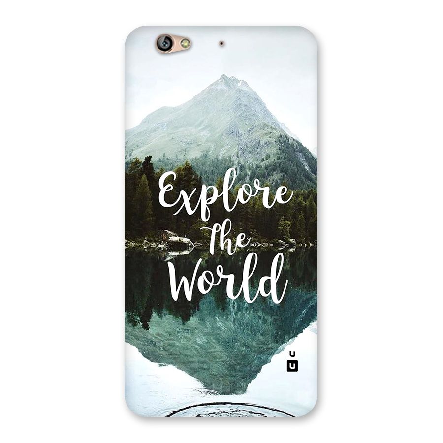 Explore The World Back Case for Gionee S6