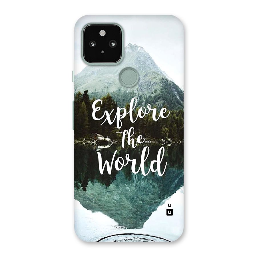 Explore The World Back Case for Google Pixel 5