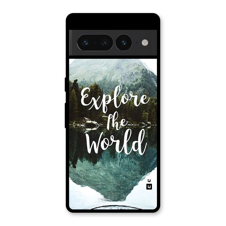 Explore The World Glass Back Case for Google Pixel 7 Pro