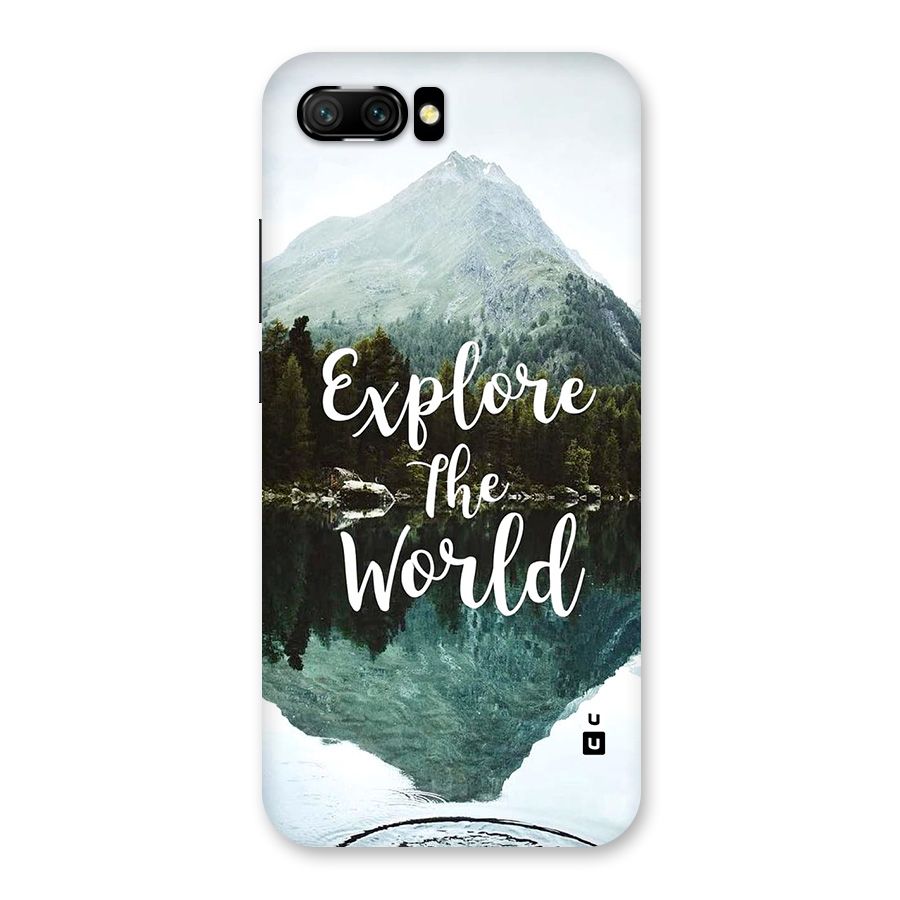 Explore The World Back Case for Honor 10
