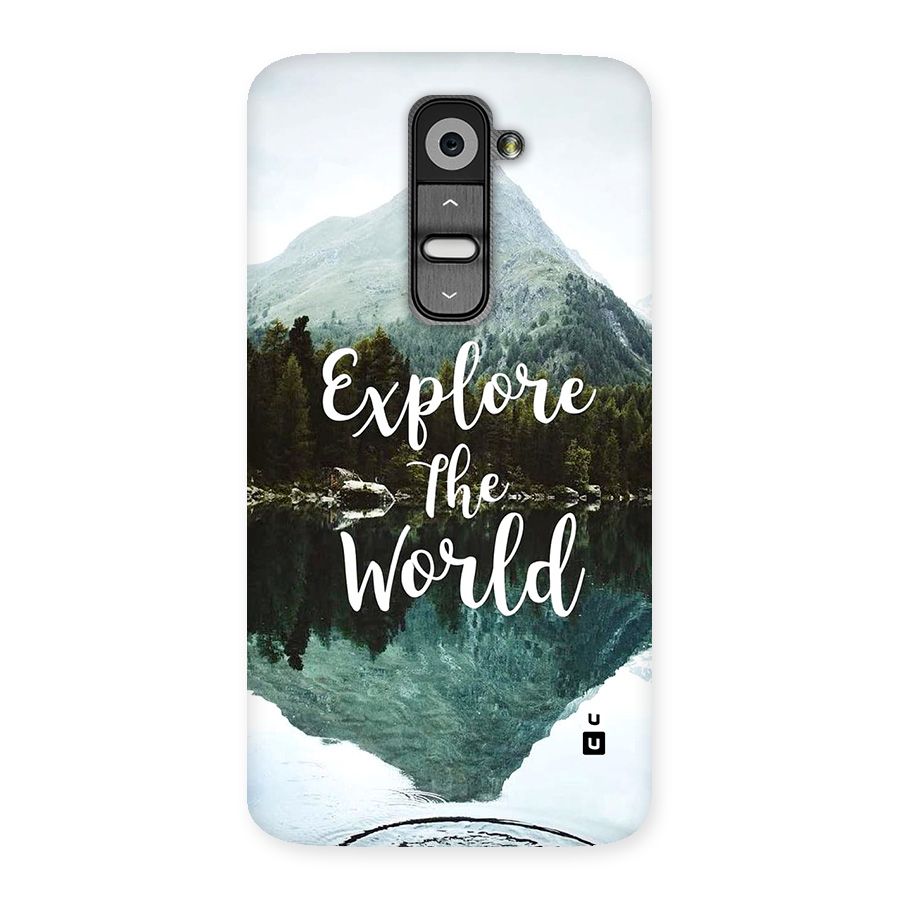 Explore The World Back Case for LG G2