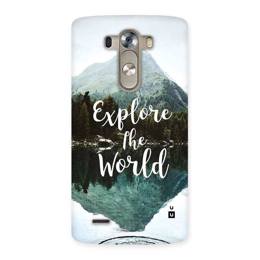 Explore The World Back Case for LG G3