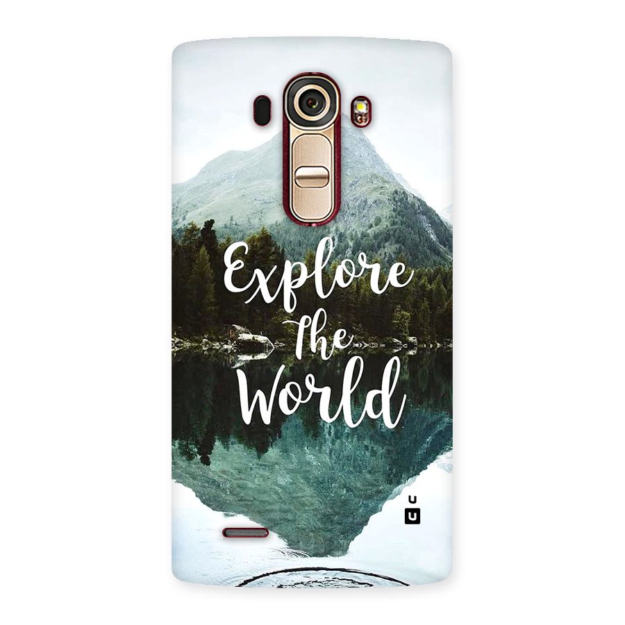 Explore The World Back Case for LG G4