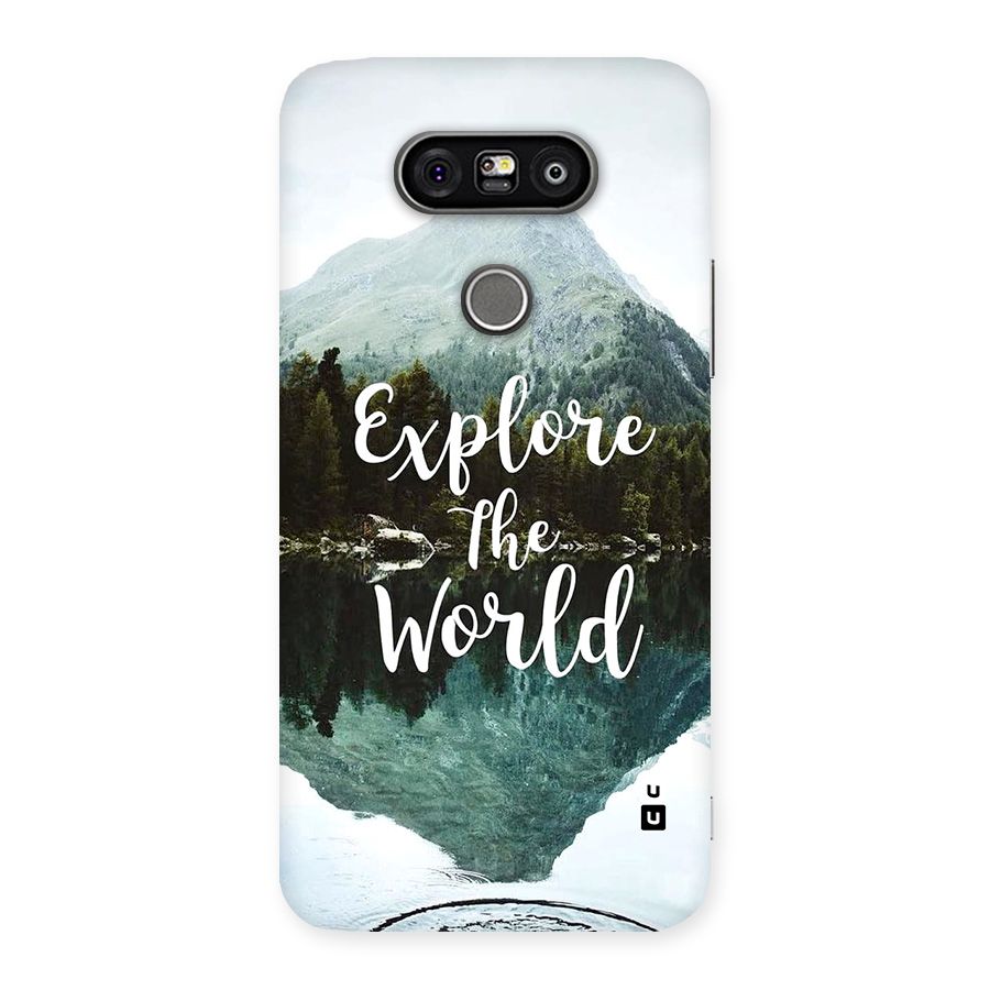 Explore The World Back Case for LG G5