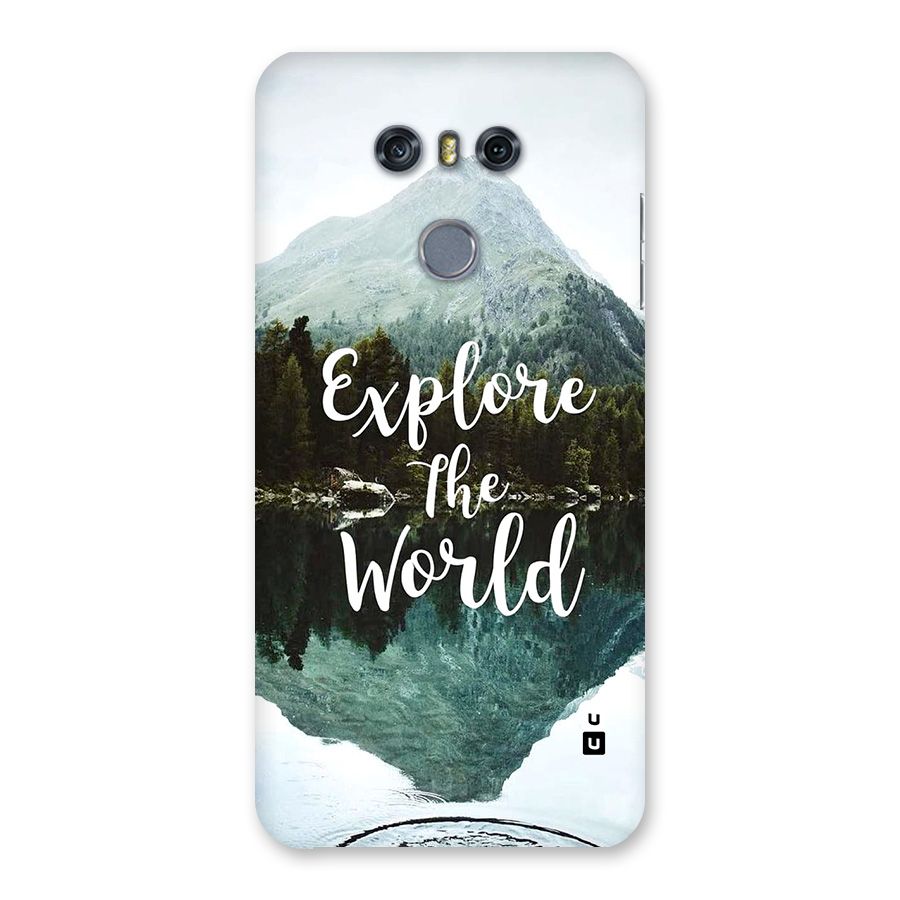 Explore The World Back Case for LG G6