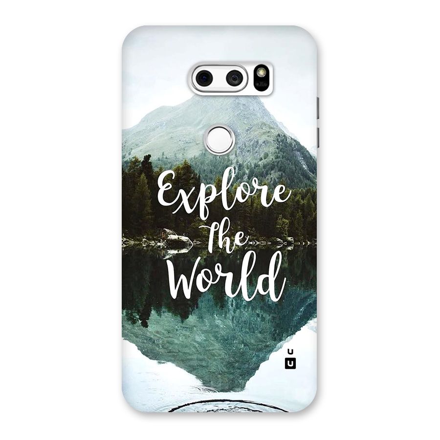 Explore The World Back Case for LG V30