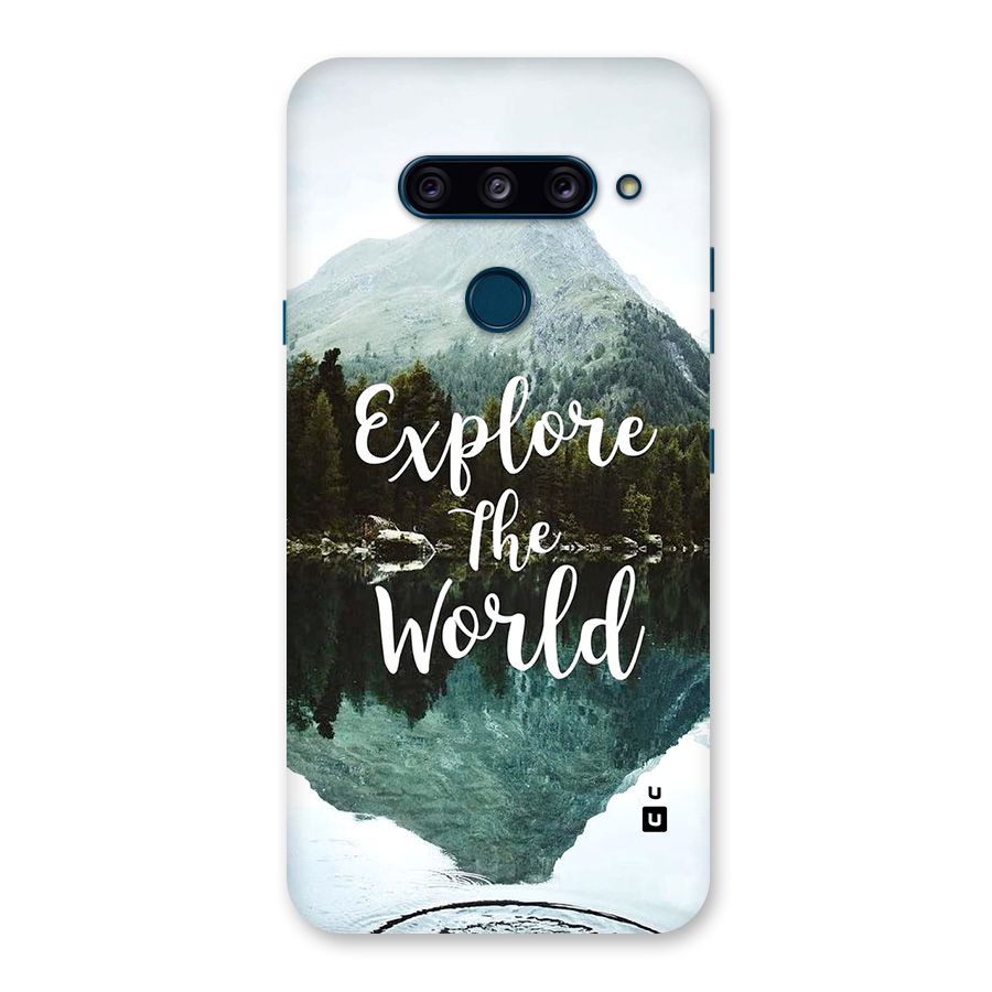 Explore The World Back Case for LG  V40 ThinQ