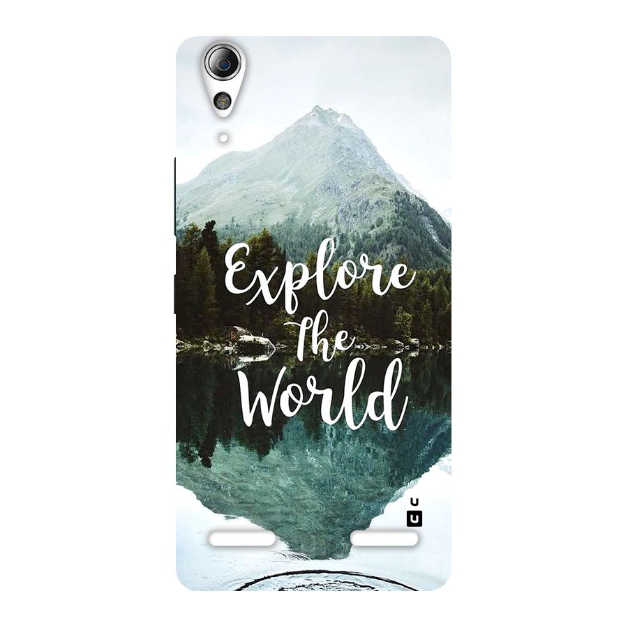 Explore The World Back Case for Lenovo A6000