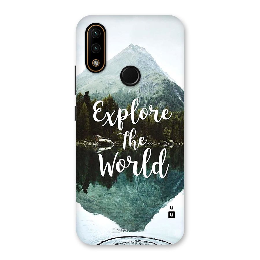 Explore The World Back Case for Lenovo A6 Note