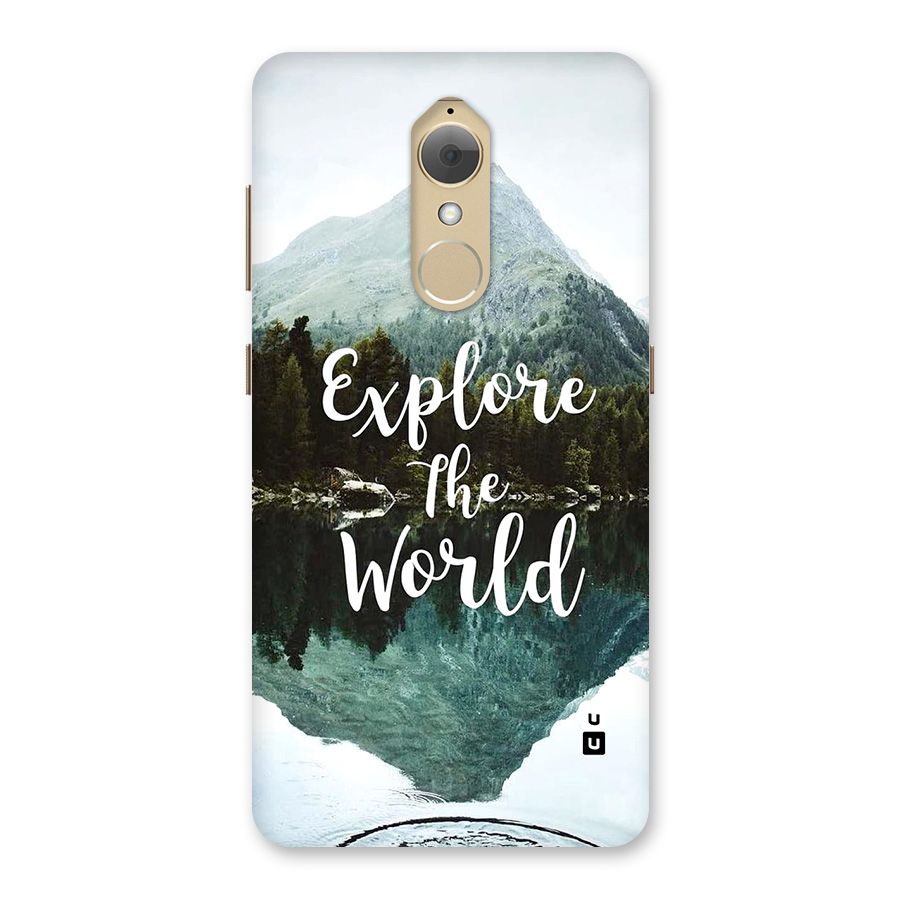Explore The World Back Case for Lenovo K8