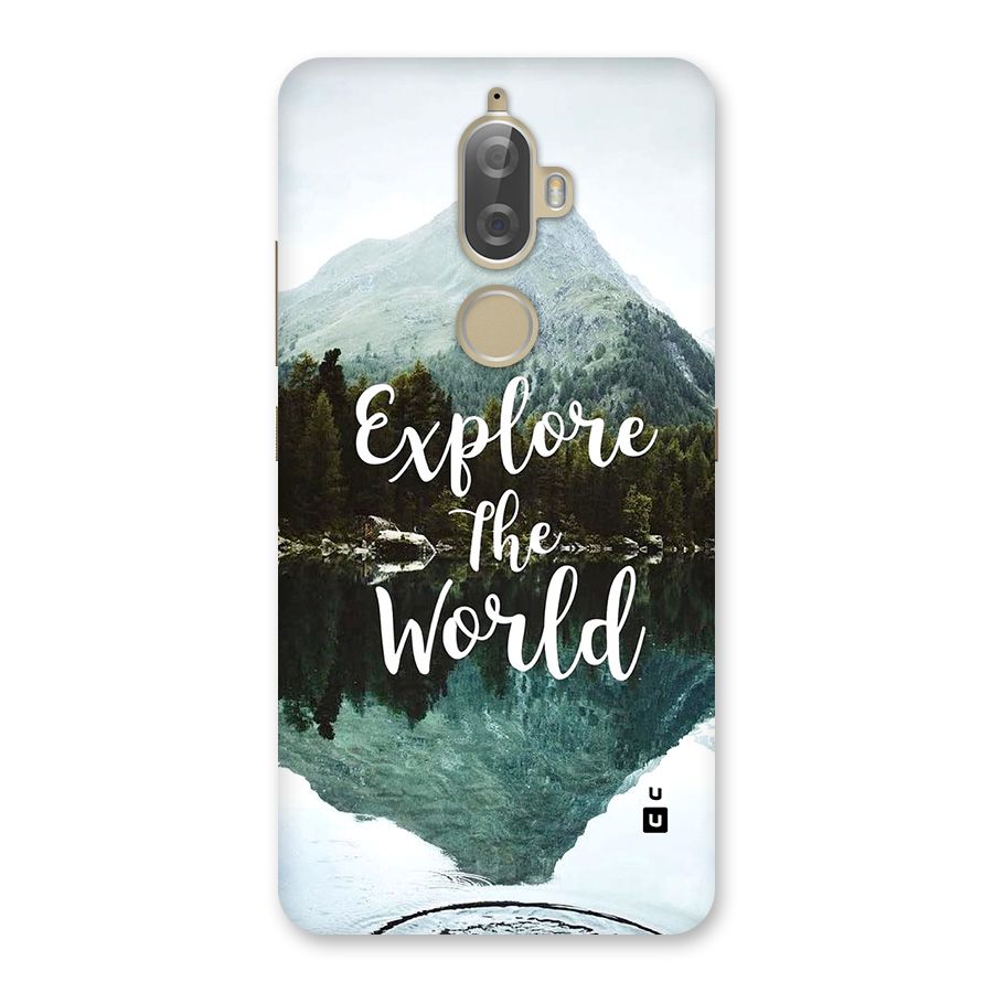Explore The World Back Case for Lenovo K8 Plus