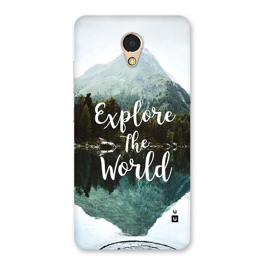 Explore The World Back Case for Lenovo P2