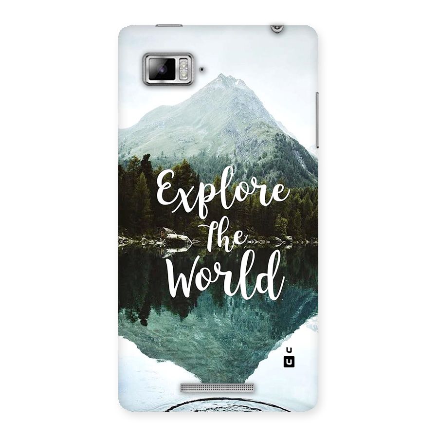 Explore The World Back Case for Lenovo Vibe Z K910