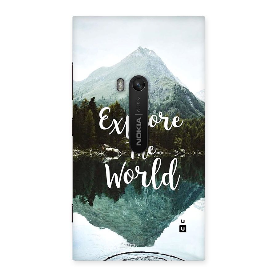 Explore The World Back Case for Lumia 920