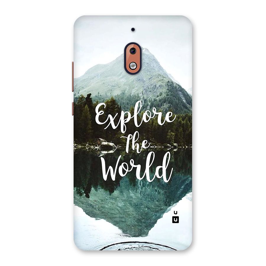 Explore The World Back Case for Nokia 2.1
