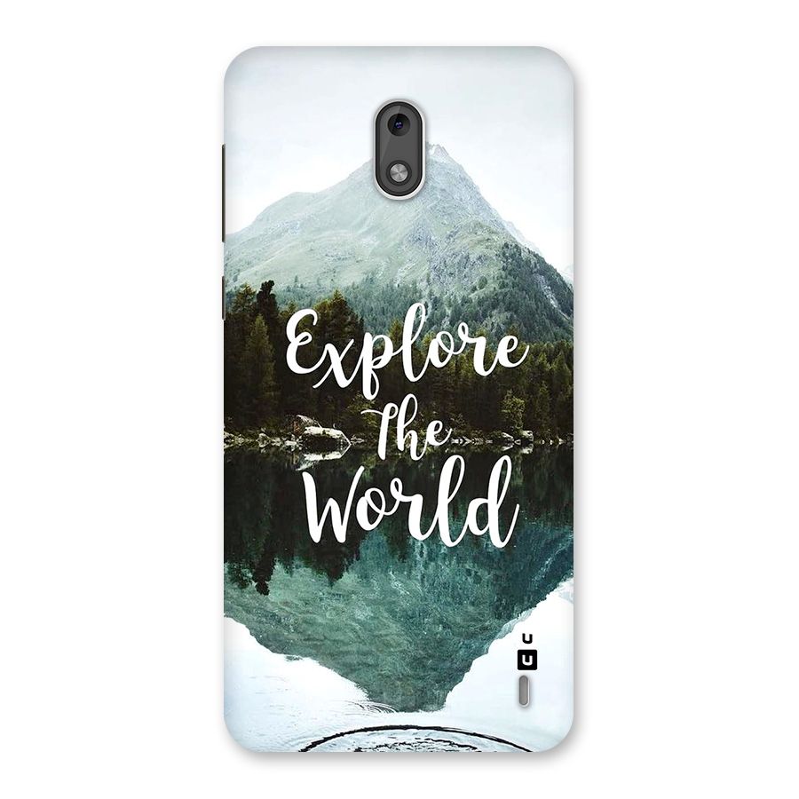 Explore The World Back Case for Nokia 2