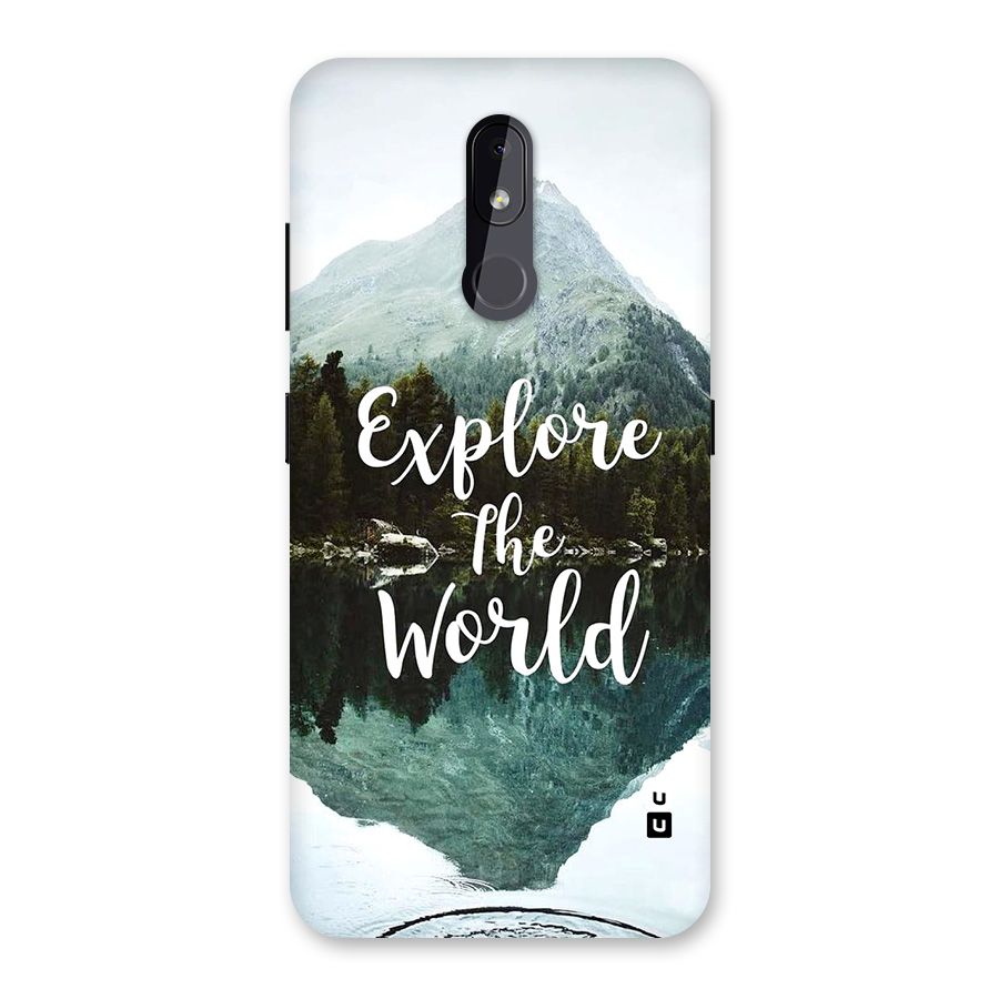 Explore The World Back Case for Nokia 3.2