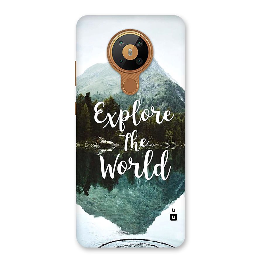 Explore The World Back Case for Nokia 5.3