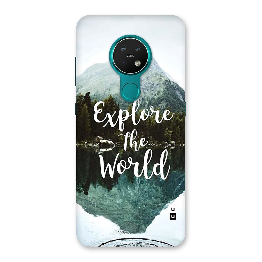 Explore The World Back Case for Nokia 7.2