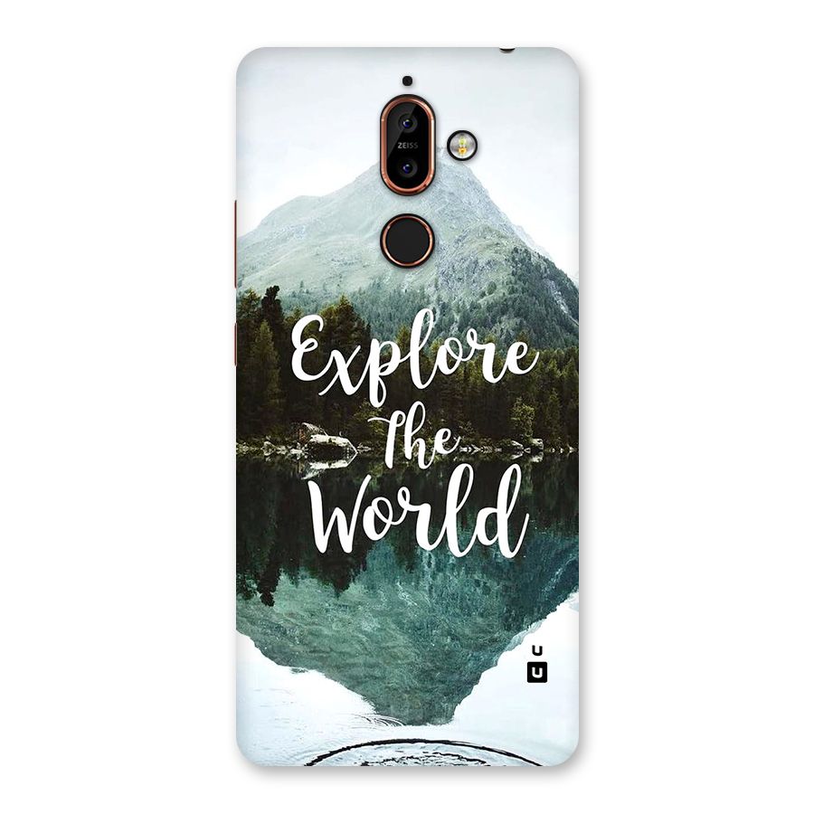 Explore The World Back Case for Nokia 7 Plus