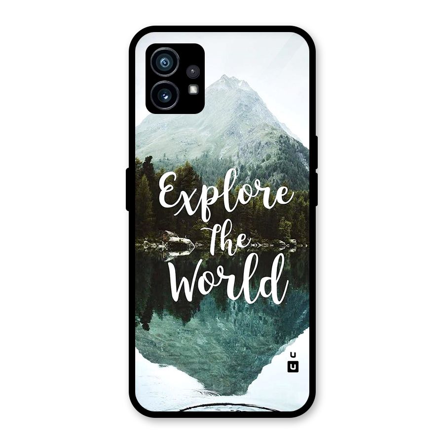 Explore The World Glass Back Case for Nothing Phone 1