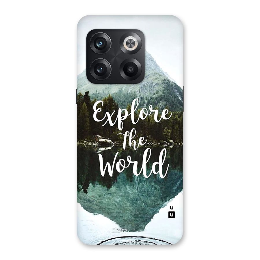 Explore The World Back Case for OnePlus 10T
