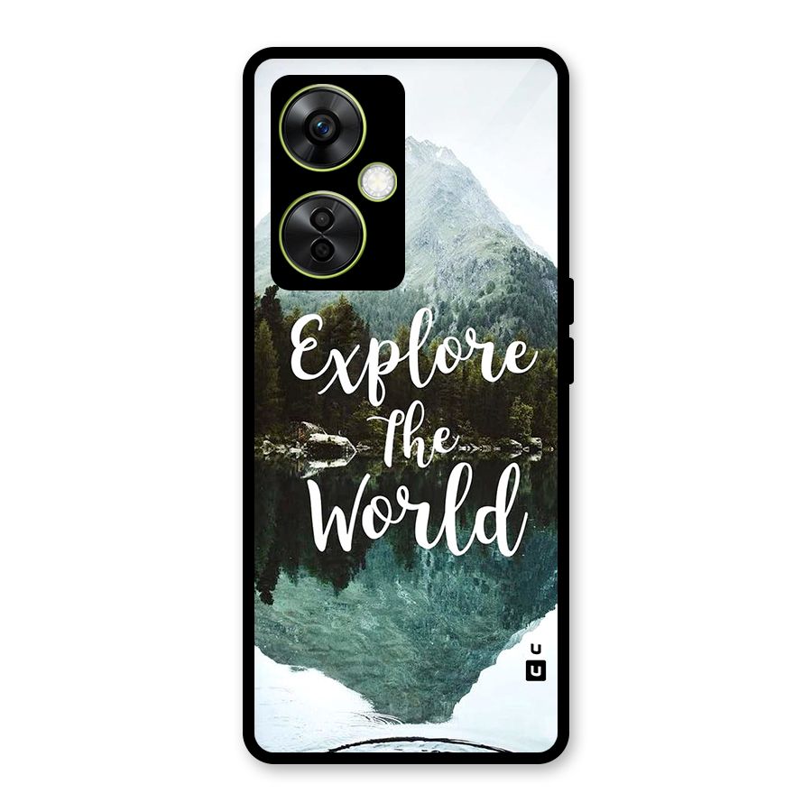 Explore The World Glass Back Case for OnePlus Nord CE 3 Lite