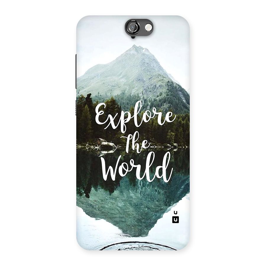 Explore The World Back Case for One A9