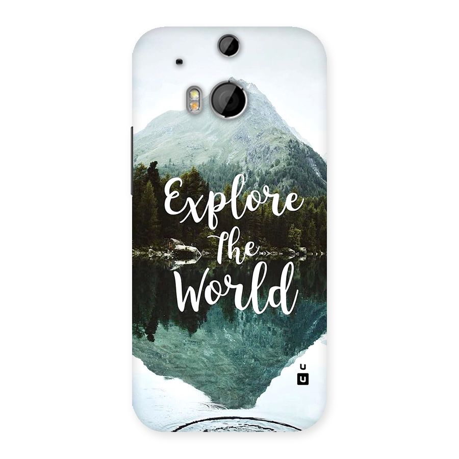 Explore The World Back Case for One M8