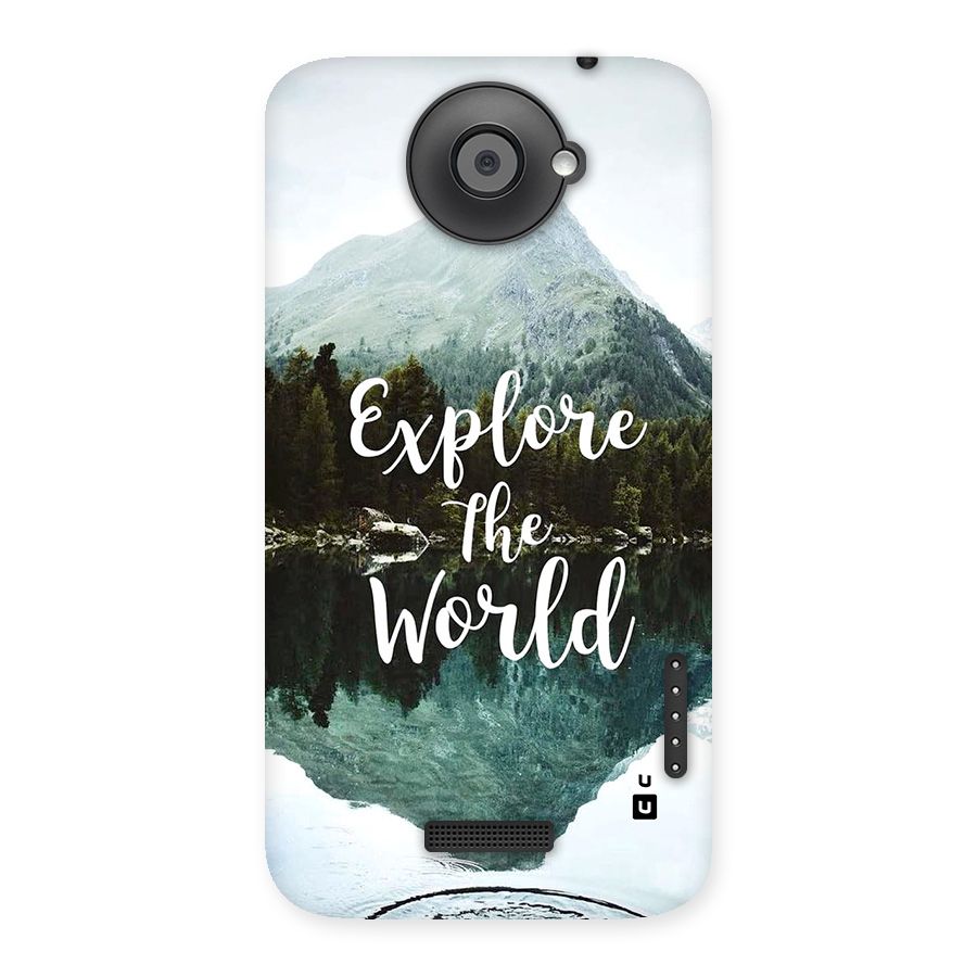 Explore The World Back Case for One X