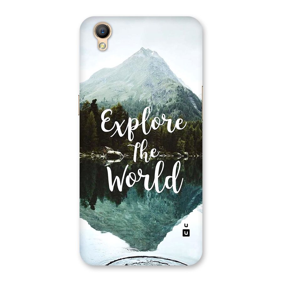Explore The World Back Case for Oppo A37