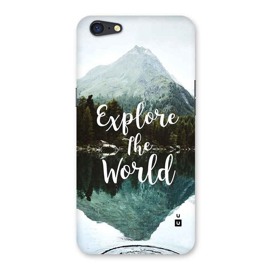 Explore The World Back Case for Oppo A71
